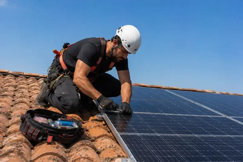 Maintenance et monitoring de panneaux solaires à Angoustrine-Villeneuve-des-Escaldes