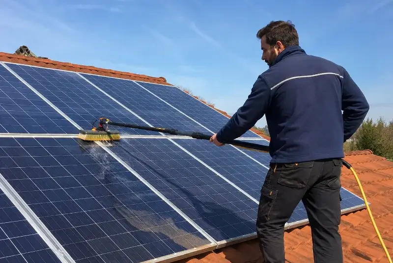 Nettoyage et entretien de panneaux solaires à Angoustrine-Villeneuve-des-Escaldes